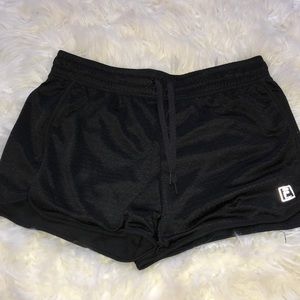 Fila Black Athletic Shorts.